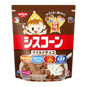 Ngũ Cốc Ngô Giòn Socola, Ciscorn, Chocolate Corn Flakes (200g) - NISSIN