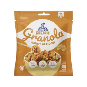 Ngũ Cốc Hạnh Nhân Mật Ong, Granola, Honey Almond (40g) - CAPTAIN OATS