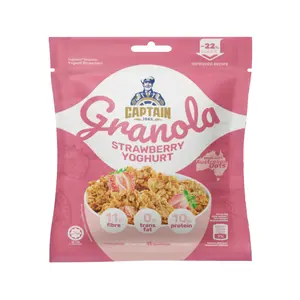 Ngũ Cốc Sữa Chua Dâu Tây, Granola, Strawberry Yoghurt (40g) - CAPTAIN OATS