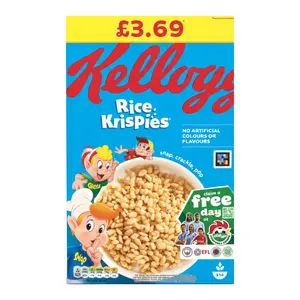 Ngũ Cốc Ăn Sáng Gạo Viên, Rice Krispies (430g) - KELLOGG'S
