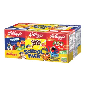 Ngũ Cốc Ăn Sáng, School Pack, Frosties, Coco Pops & Froot Loops, 6 Hộp (170g) - KELLOGG'S
