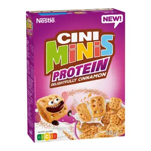 Ngũ Cốc Vị Quế, Cini Minis Protein, Delightful Cinnamon Cereal (340g) - NESTLE