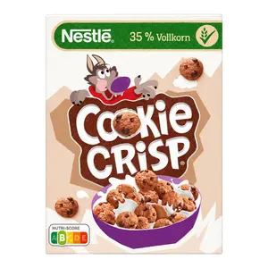 Ngũ Cốc Ăn Sáng Bánh Quy, Cookie Crisp, Whole Grain Cereals in Biscuit Shape (375g) - NESTLE