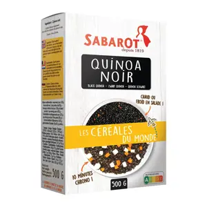 Hạt Diêm Mạch Đen, Black Quinoa (500g) - SABAROT