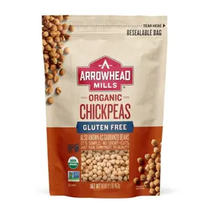 Đậu Gà Hữu Cơ, Organic Chickpeas, 16 oz (453g) - ARROWHEAD MILLS