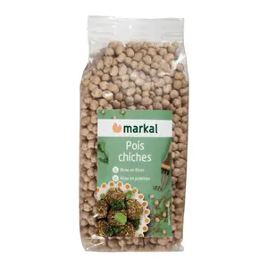 Đậu Gà Hữu Cơ, Pois Chiches, Organic Chickpeas (500g) - MARKAL