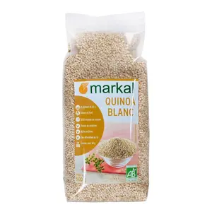 Hạt Diêm Mạch Trắng Hữu Cơ, Quinoa Blanc, Organic White Quinoa (500g) - MARKAL