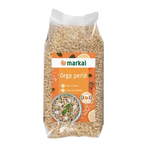 Hạt Lúa Mạch Ngọc Trai Hữu Cơ, Orge Perlé, Organic Pearl Barley (500g) - MARKAL