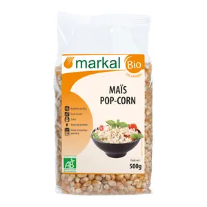 Hạt Bỏng Ngô Hữu Cơ, Organic Popcorn (500g) - MARKAL