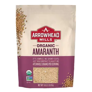 Hạt Dền Hữu Cơ, Organic Amaranth, Gluten Free, 16 oz (453g) - ARROWHEAD MILLS