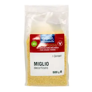 Hạt Kê Hữu Cơ Đã Bóc Vỏ, Organic Hulled Millet (500g) - SOTTOLESTELLE