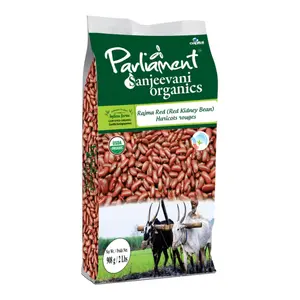 Đậu Đỏ Hạt Lớn Hữu Cơ, Organic Red Kidney Beans, Rajma Red (500g) - PARLIAMENT SANJEEVANI ORGANICS