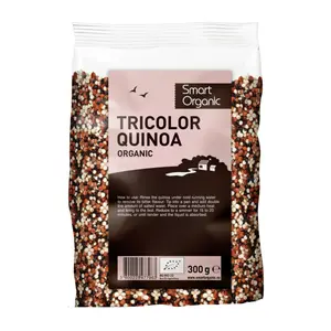 Hạt Diêm Mạch 3 Màu Hữu Cơ, Organic Tricolor Quinoa (300g) - SMART ORGANIC