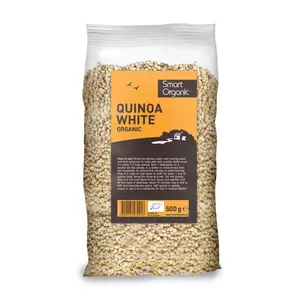 Hạt Diêm Mạch Trắng Hữu Cơ, Quinoa White Organic (500g) - SMART ORGANIC