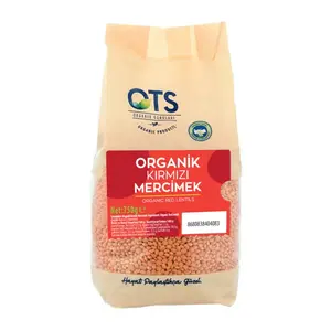 Đậu Lăng Đỏ Hữu Cơ, Organic Red Lentils (750g) - OTS