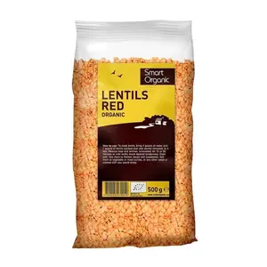 Đậu Lăng Đỏ Hữu Cơ, Lentils Red Organic (500g) - SMART ORGANIC