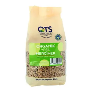 Đậu Lăng Xanh Hữu Cơ, Organic Green Lentils (500g) - OTS