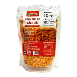 Đậu Lăng Đỏ Tách Đôi, Red Split Lentils (500g) - GREEN ONE