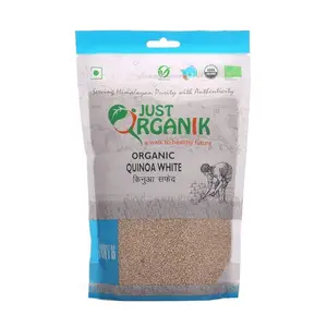 Hạt Diêm Mạch Trắng Hữu Cơ, Organic Quinoa White (500g) - JUST ORGANIK