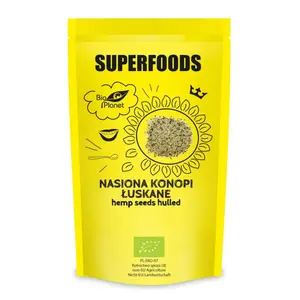 Hạt Gai Dầu Hữu Cơ Tách Vỏ, Superfoods, Organic Hemp Seeds Hulled (200g) - BIO PLANET