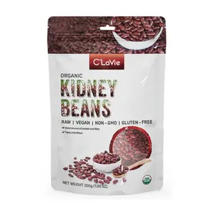 Đậu Thận Đỏ Hữu Cơ, Organic Kidney Beans, 7.05 oz (200g) - C'LAVIE