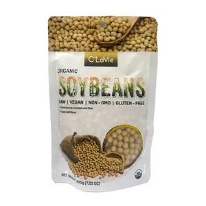 Đậu Nành Hữu Cơ, Organic Soybeans, 7.05 oz (200g) - C'LAVIE