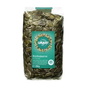 Hạt Bí Hữu Cơ Chưa Rang, Kurbiskerne, Organic Pumpkin Seeds (250g) - DAVERT