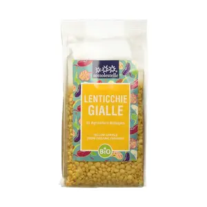 Đậu Lăng Vàng Hữu Cơ, Lenticchie Gialle, Organic Yellow Lentils (500g) - SOTTOLESTELLE