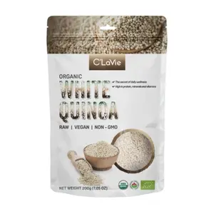 Hạt Diêm Mạch Trắng Hữu Cơ, Organic White Quinoa, 7.05 oz (200g) - C'LAVIE