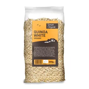 Hạt Diêm Mạch Trắng Hữu Cơ, Quinoa White Organic (300g) - SMART ORGANIC