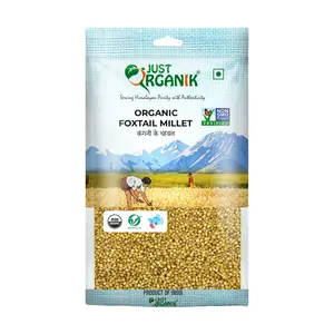 Hạt Kê Đuôi Cáo Hữu Cơ, Organic Foxtail Millet (500g) - JUST ORGANIK