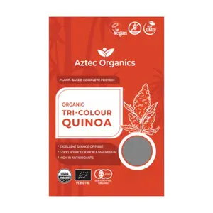 Hạt Diêm Mạch 3 Màu Hữu Cơ, Organic Tri-Color Quinoa (100g) - AZTEC ORGANICS