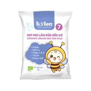 Hạt Mix Làm Sữa Hữu Cơ, Organic Grains Mix for Mylk (50g) - BIO BEES