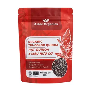 Hạt Diêm Mạch 3 Màu Hữu Cơ, Organic Tri-Color Quinoa (200g) - AZTEC ORGANICS