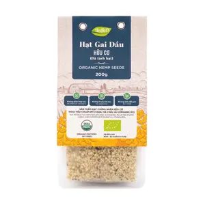 Hạt Gai Dầu Tách Hạt Hữu Cơ, Organic Hemp Seeds (200g) - ANBIO