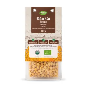 Đậu Gà Bóc Vỏ Hữu Cơ, Organic Chickpeas, Peeled Skin (200g) - ANBIO