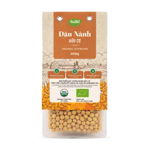 Đậu Nành Hữu Cơ, Organic Soybeans (200g) - ANBIO