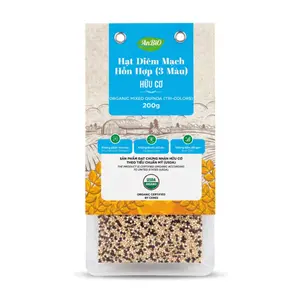Hạt Diêm Mạch Hỗn Hợp 3 Màu Hữu Cơ, Organic Mixed Quinoa, Tri-Colors (200g) - ANBIO