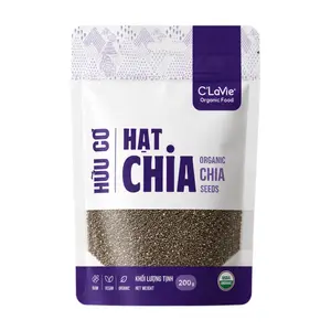 Hạt Chia Hữu Cơ, Organic Chia Seeds (200g) - C'LAVIE