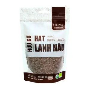 Hạt Lanh Nâu Hữu Cơ, Organic Brown Flaxseed (200g) - C'LAVIE