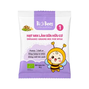 Hạt Mix Làm Sữa Hữu Cơ Số 1, Organic Grains Mix for Mylk (50g) - BIO BEES