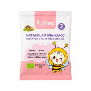 Hạt Mix Làm Sữa Hữu Cơ Số 2, Organic Grains Mix for Mylk (50g) - BIO BEES