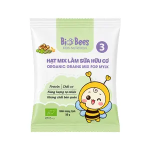 Hạt Mix Làm Sữa Hữu Cơ Số 3, Organic Grains Mix for Mylk (50g) - BIO BEES