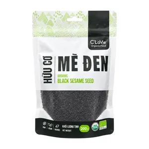 Mè Đen Hữu Cơ, Organic Black Sesame Seed (200g) - C'LAVIE