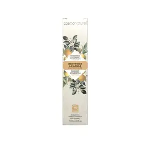 Kem Đánh Răng Hữu Cơ Hương Quýt, Organic Clay Toothpaste, Soothing, Mandarin & Calendula, 2.64 fl oz (75ml) - GRAVIER