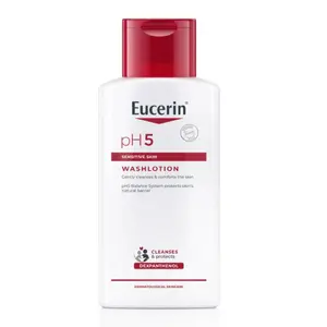 Sữa Tắm Dịu Nhẹ Cho Da Mặt & Toàn Thân, PH5 Washlotion, Sensitive Skin (200ml) - EUCERIN