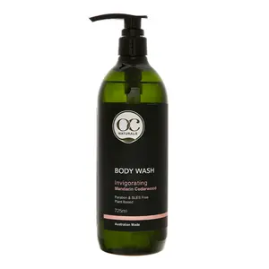 Sữa Tắm Hương Tuyết Tùng, Body Wash, Invigorating, Mandarin Cedarwood (725ml) - OC NATURALS