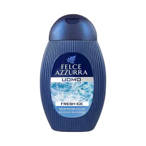 Tắm Gội Toàn Thân Cho Nam, Shower Shampoo for Men, Fresh Ice, Rinfrescante, 8.45 fl oz (250ml) - FELCE AZZURRA