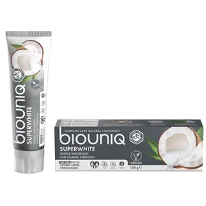 Kem Đánh Răng Làm Trắng Răng, Super White, Complete Care Natural Toothpaste (100g) - BIOUNIQ