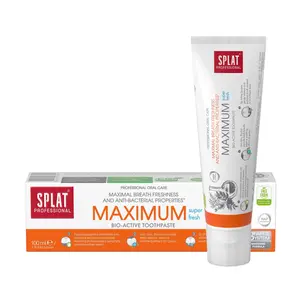 Kem Đánh Răng Hơi Thở Thơm Mát & Kháng Khuẩn, Maximum, Bio-Active Toothpaste (100ml) - SPLAT